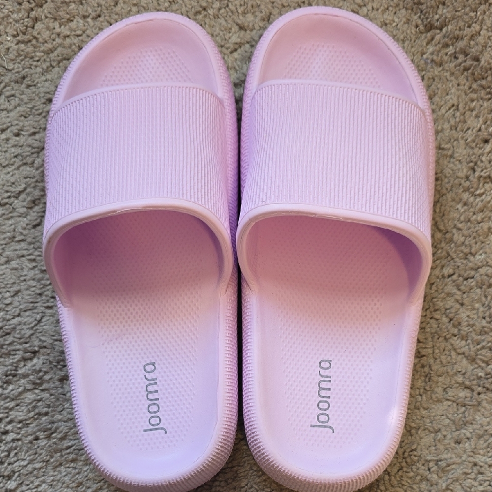 Joomra Light Purple Slide Sandals